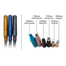 Nd Yag Shrink Pore 532nm 1032nm دستگیره حذف خالکوبی لوازم جانبی HY-9
