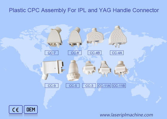 رابط مربع 900W کلینیک پلاستیکی CPC Yag لیزر IPL دسته