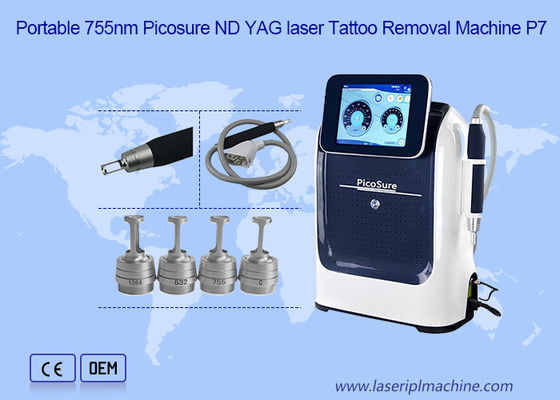 دستگاه لیزر مایکرو پیکوسکوند پئکوسکوند Nd Yag 755nm 1200w قدرت بالا