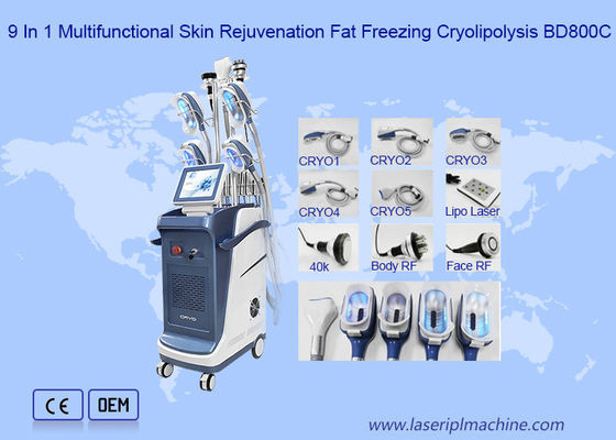 دستگاه لاغری لیزر Cryo لیزر 40K Cavitation RF