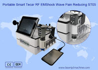 3 در 1 تجهیزات فیزیوتراپی فیزیکی Tecar RF شوک ویو درمانی