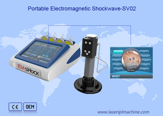 فیزیوتراپی Ed Shockwave Therapy Machine گلوله قابل حمل زیبایی برون بدنی