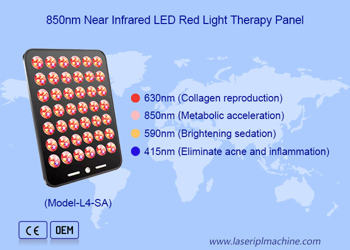 استفاده خانگی 168pcs LED برای مراقبت از پوست از بین بردن آکنه LED دستگاه درمان نور قرمز