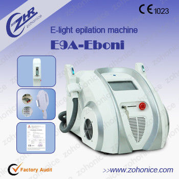 IPL RF Touch Screen Hair Removal Beauty Equipment ELight قابل حمل با دکمه قرمز