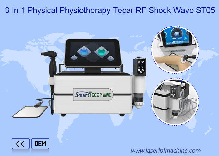 قابل حمل Smart Tecar RF Beauty Beauty 18HZ Shockwave Therapy Machine