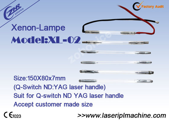 قیمت خوب ISO9001 E Light IPL Spare Parts Xenon Flash Lamp Suit for Q switch ND YAG لیزر دستگیره آنلاین