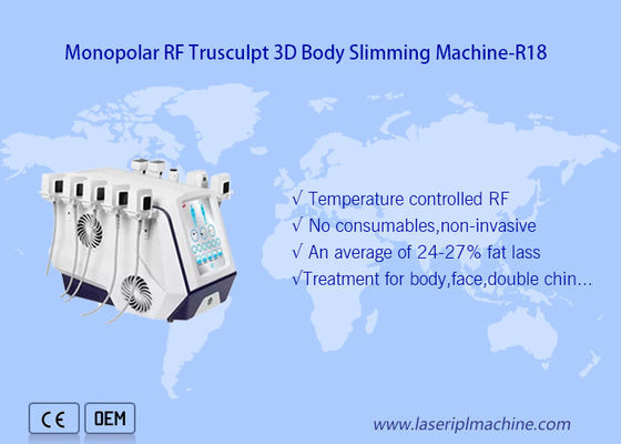 قیمت خوب تک قطبی Rf Beauty Equipment Trusculpt 3d Body Slimming Reduce 5MHz آنلاین