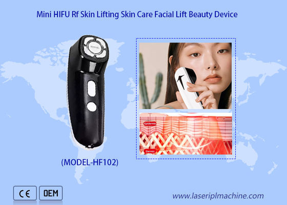 قیمت خوب Rf Personal Ultrasound Hifu Beauty Machine Face Tightening Anti Wrinkle آنلاین