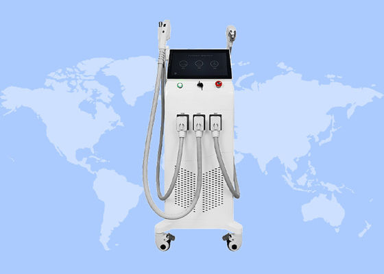 قیمت خوب 3in1 Ipl 808nm دستگاه لیزر دیود Nd Yag دستگاه حذف خالکوبی آنلاین