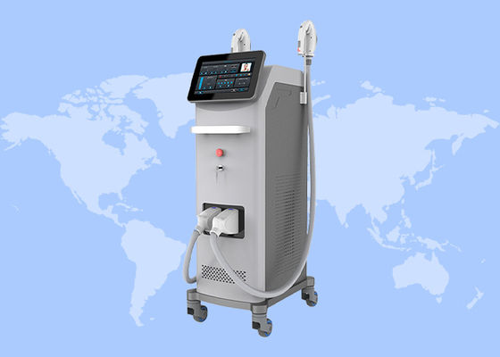 قیمت خوب دو دستگیره ای IPL DPL OPT دستگاه جوان سازی پوست بدون درد آنلاین