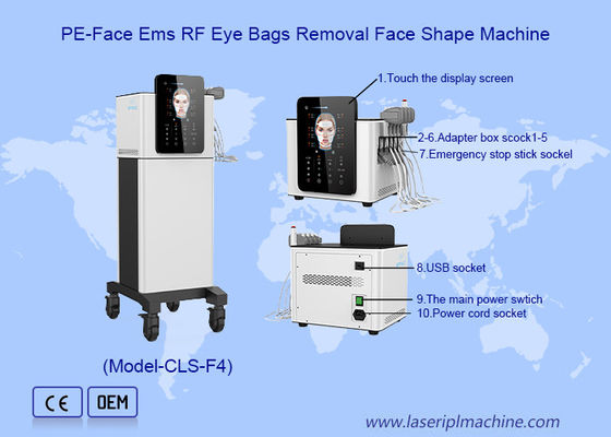 قیمت خوب دستگاه مایکروکرنت EMS صورت را بالا می برد گونه ها را بالا می برد پوست را با چهره و بدن بالا می برد آنلاین