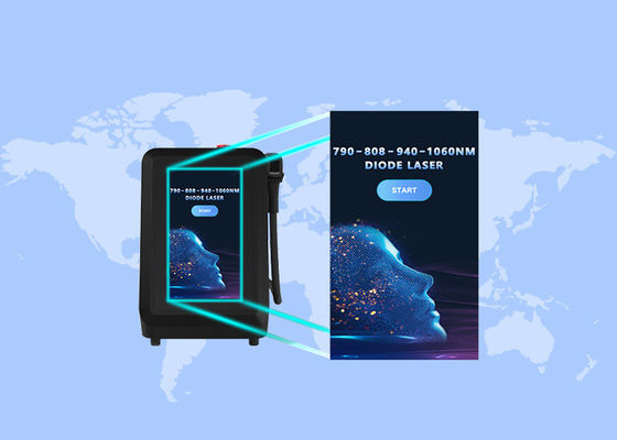 قیمت خوب دستگاه لیزر دیود 808nm 790nm 1060nm 940nm برای سفید کردن پوست و حذف مو آنلاین