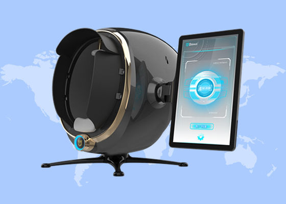 قیمت خوب 21.5 اینچ صفحه نمایش تشخیص پوست تست کننده صورت 3D هوش مصنوعی دستگاه تجزیه و تحلیل پوست آنلاین