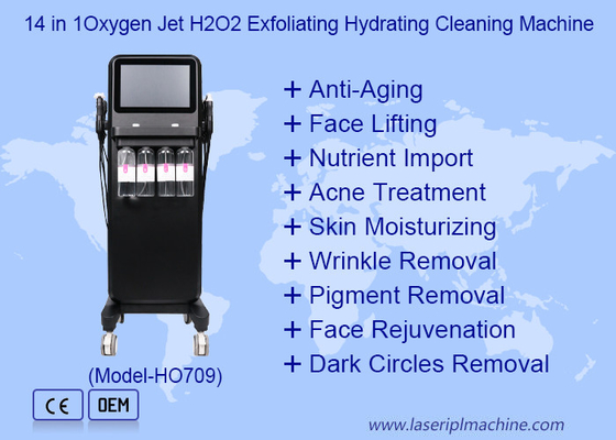 دستگاه پاکسازی، آبرسانی و لایه برداری با اکسیژن جت 14 در 1 H2O2