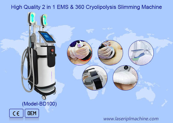 قیمت خوب اسپا ۳۶۰ ماشین لاغری کریولیپولیز یخچال چربی Electro Magnetic body Slim تحریک عضلات بدن آنلاین
