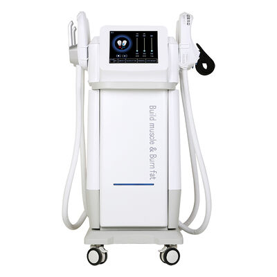 قیمت خوب 4دستگیره ها عضلات بسازید چربی بسوزید سوختن چربی RF کاهش وزن دستگاه HIFEM آنلاین