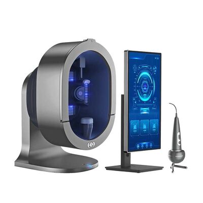 قیمت خوب دوربین های 2in1 3 دوربین های 3D هوش مصنوعی میکروسکوپی دستگیره موی پوست اسکنر موی پوست تحلیلگر پوست صورت آنلاین