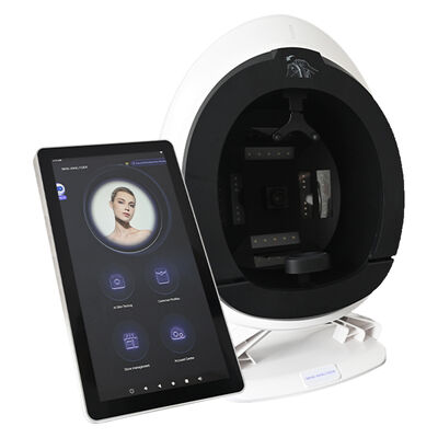 دستگاه تحلیلی 3D پوست قابل حمل اسکنر رنگدانه چین و چروک برای صورت