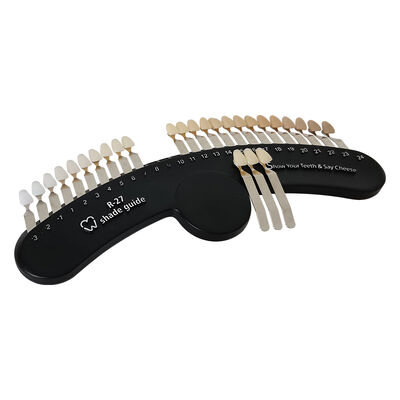 قیمت خوب راهنمای سایه سفید کننده دندان های دندان RT27 3D دارای مجوز 27 رنگ CE آنلاین