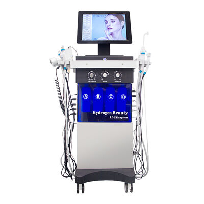 قیمت خوب 14 در 1 دستگاه پاک کننده فوق صوتی RF Bio Facial Cleaning Hydrodermabrasion آنلاین