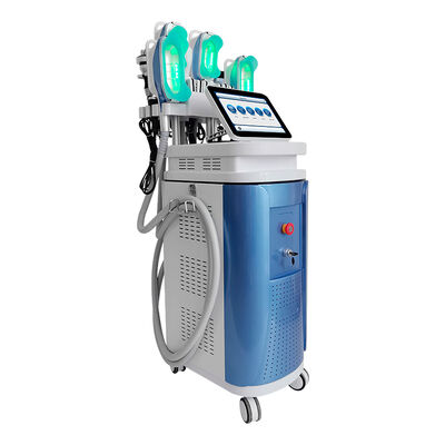 قیمت خوب 9دستگیره های دو طرفه از بین بردن چانه RF 40K Cavitation Lipo Laser Cryolipolysis Machine آنلاین
