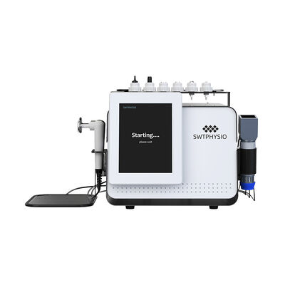 قیمت خوب 4 دستگیره ED Therapy بهبود چروک ها 448KHz CET RET خلاء EMS فیزیوتراپی دستگاه Shockwave آنلاین