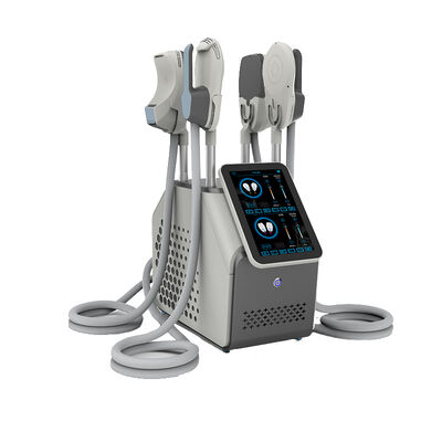 غیر تهاجمی 4 دسته Hi Emt بدن لاغری چربی سوز Rf Ems ماشین مجسمه سازی عضلانی