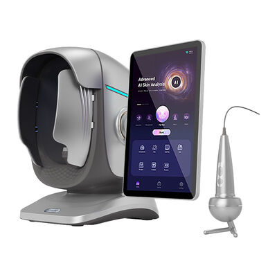 قیمت خوب 2in1 36 میلیون پیکسل تجزیه کننده پوست و سر 3D AI Detection Skin Analyzer آنلاین
