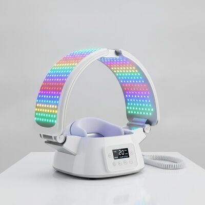 قیمت خوب ضد پیری موهای دوباره رشد 273pcs 7 Color Double PDT Led Light Therapy Machine آنلاین