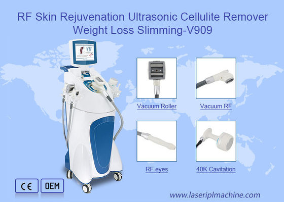 قیمت خوب دستگاه لاغری قابل حمل بدن Cavitation Body RF جوان سازی 1 سال گارانتی آنلاین