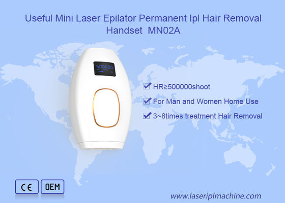 قیمت خوب مراقبت از پوست در منزل از دستگاه زیبایی دستگاه Mini Ipl Pulsed Light Epilator White Color استفاده کنید آنلاین