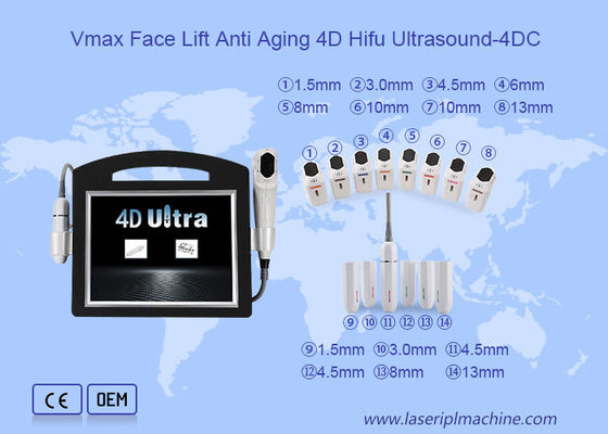 قیمت خوب دستگاه لیفتینگ صورت ضد پیری 3D HIFU Machine Ultrasound Body Slimming Machine زیبایی آنلاین