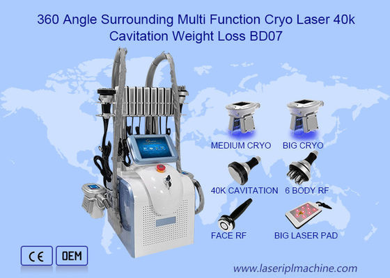 قیمت خوب 4 در 1 40k Cavitation RF قابل حمل Cryolipolysis آنلاین