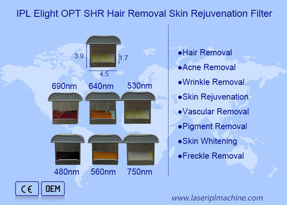 قیمت خوب 430-1000nm فیلتر قطعات باند مختلف لوازم یدکی ماشین IPL آنلاین