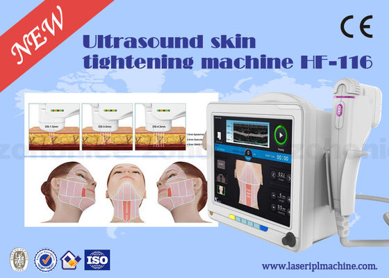 قیمت خوب صدور گواهینامه CE تجهیزات تجهیزات لیفتینگ چهره با قدرت بالا Rytidectomy 3D HIFU Machine آنلاین