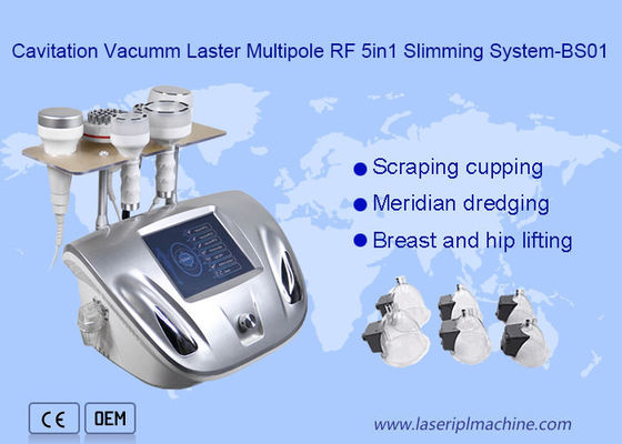 قیمت خوب دستگاه لاغری بدن وکیوم Laster Multipole Cavitation Rf 5 In 1 Beauty آنلاین